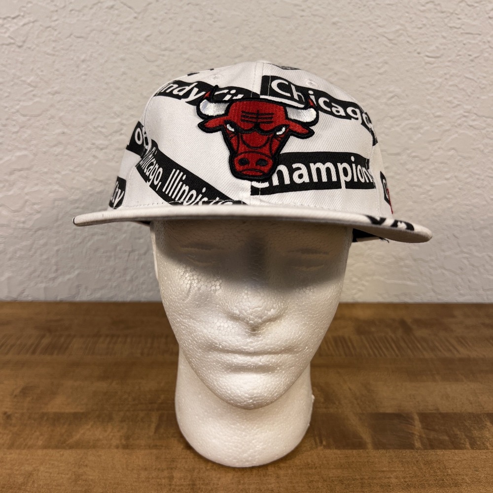 Chicago Bulls New Era Team Taped Retro Crown‎ 9FIFTY Adjustable Snapback